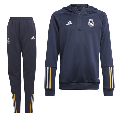 adidas real madrid complete trainingspak wit kids uitverkoop|adidas Real Madrid Trainingspak Kids .